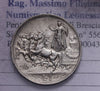 NL*VEIII RE D'ITALIA 1 Lira ARGENTO 1915 QUADRIGA BRIOSA NON COMUNE super lustro