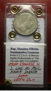 NL*VEIII 2 Lire Silver 1902 Savoy Eagle RARE EXCELLENT SPL+ Appraisal FILISINA M 