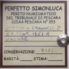 NL* VEII 50 CENTESIMI ARGENTO 1863 MILANO VALORE QSPL Perizia Perfetto Simonluca