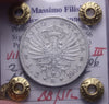 NL* VEIII 2 Lire Argento 1906 AQUILA SABAUDA BB/SPL Perizia Filisina Massimo