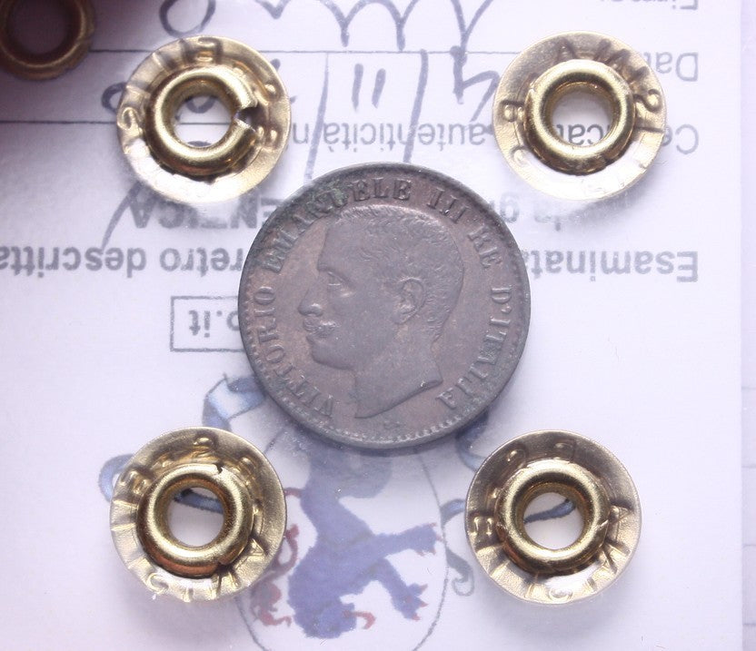 NL* VEIII Italia 1 CENTESIMO RAME VALORE 1904 QFDC Perizia Filisina Massimo