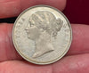 NL* INDIA QUEEN VICTORIA 1 RUPEE Silver Rupee 1840 TOP ABOUT UNCIRCULATED FDC