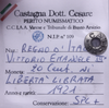 NL* VEIII Italia 20 CENTESIMI 1921 DONNA LIBRATA SPL+ Perizia Castagna Cesare