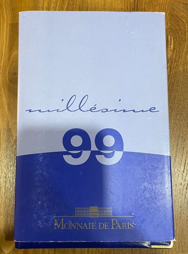 NL* FRANCIA Monnaie de Paris DIVISIONALE COFFRET 1999 8 Valori IN EURO FS/ PROOF