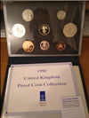 NL* U. K . ELISABETTA II Proof Coin Collection 1990 8 VALORI PROOF set Zecca