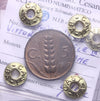 NL* VEIII Italia 5 CENTESIMI SPIGA 1919 RARA qFDC Perizia Castagna Cesare