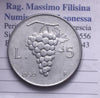 NL* Italia Repubblica 5 LIRE ITALMA 1950 UVA Superba conservazione con lustro