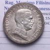 NL* VEIII Italia 2 LIRE ARGENT0 1914 QUADRIGA BRIOSA super con patina