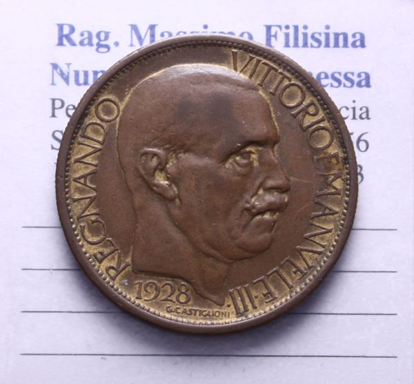 NL* VEIII BUONO 2 LIRE 1928 FIERA di MILANO come da foto * 2