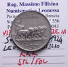 NL* VEIII 50 Centesimi Leoni 1924 Contorno LISCIO R3 SPL/FDC Perizia Filisina M.