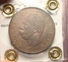NL* UMBERTO I 10 CENTESIMI Rame 1893 ROMA NC SPL/Q.FDC Perizia Filisina M.