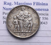 NL* VEIII ITALIA 5 LIRE ARGENTO FECONDITA' 1936 XIV come da foto