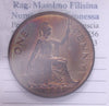 NL* INGHILTERRA RE GIORGIO V 1 PENNY rame 1938 non circolato con rame rosso