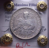 NL* SAN MARINO 10 Lire ARGENTO 1932 Roma QSPL Perizia Filisina Massimo