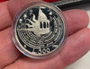 NL*ITALIA 500 Lire Argento 1989 T. CAMPANELLA FS PROOF da Divisionale Zecca Oblò