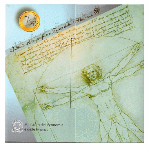 NL* ITALIA REPUBBLICA Divisionale 2005 9 Valori in EURO CON 5 Euro Argento FDC