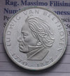 NL* GERMANIA GERMANY 5 MARK SILVER 1970 LUDWIG VAN BEETHOVEN Proof FS