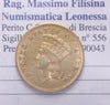 NL* U.S.A. 3 DOLLARS GOLD 3 Dollari Oro 1855 Principessa Indiana Splendida Cons.