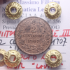 NL* VEIII ITALIA 2 CENTESIMI VALORE 1907 MOLTO RARO QSPL LAVATA Perizia Filisina