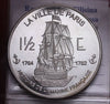 NL* SAINT MARTIN 2004 1 1/2 EURO ARGENTO SILVER ESSAI PROVA La Ville de Paris FS