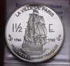 EN* SAINT MARTIN 2004 1 1/2 EURO SILVER ESSAI PROOF La Ville de Paris FS