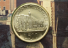 NL* ITALIA 500 Lire Argento 1991 PONTE MILVIO ROMA FDC SET Originale zecca