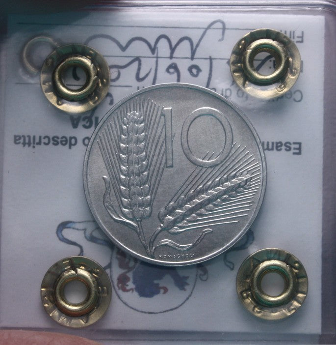 NL* Italia 10 LIRE SPIGHE ARATRO 2000 FDC Perizia Filisina Massimo