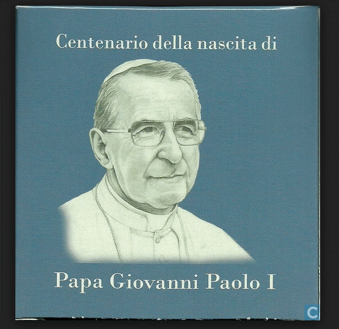 NL* VATICANO 5 Euro ARGENTO 2012 CENTENARIO DELLA NASCITA DI GIOVANNI PAOLO I FS