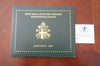 NL* Vaticano Papa GIOVANNI PAOLO II 2005 Divisionale 8 Valori FDC set Zecca