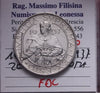 NL* SAN MARINO 10 LIRE ARGENTO 1937 ROMA FDC Perizia Filisina Massimo