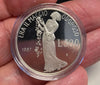 NL* ITALIA 500 Lire Argento 1987 G. LEOPARDI FS PROOF da Divisionale Zecca in ob
