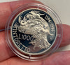 NL*ITALIA 1000 Lire Argento 1994 IL TINTORETTO PROOF da Divisionale Zecca Oblò