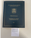 NL* VATICANO FRANCESCO Divisionale 2022 CENTENARIO MORTE BENEDETTO XV 9 Valori