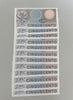 NL* BANCA D'ITALIA Lotto 12 banconote 500 LIRE MERCURIO FDS 14 FEBBRAIO 1974