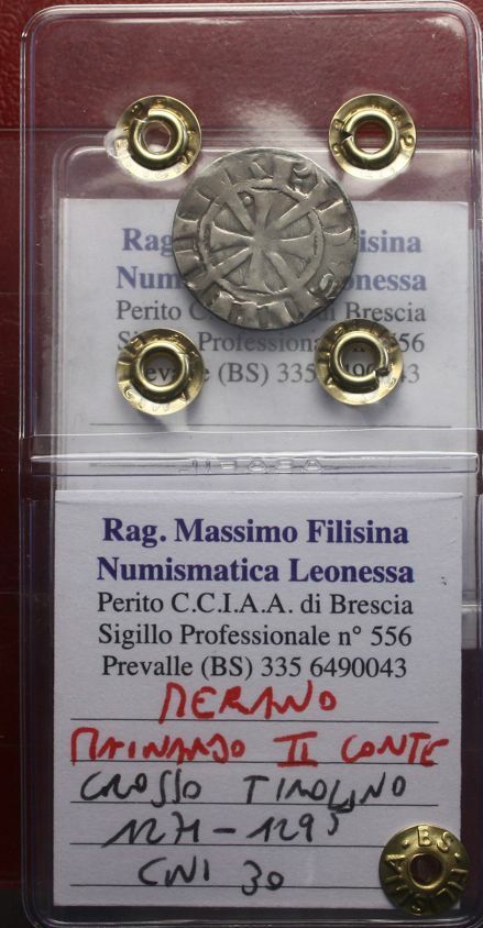 NL * MERANO Count MAINARDO II GROSSO Tirolino 1271/1295 Expert Filisina Massimo