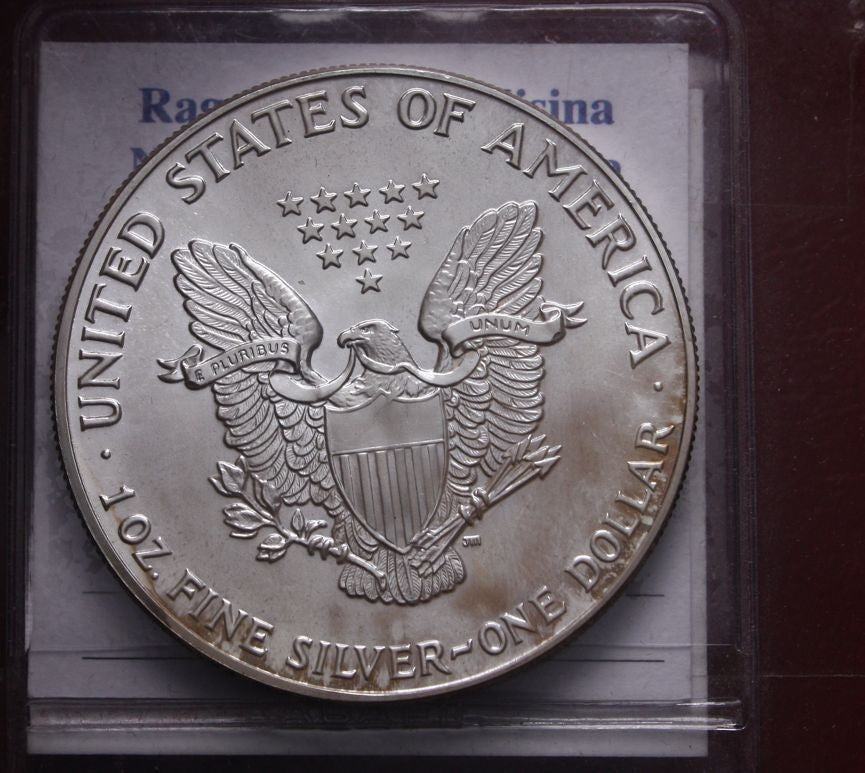 NL* STATI UNITI 1 DOLLARO ARGENTO 1988 1 ONCIA ARGENTO PURO Liberty Walking