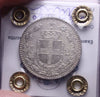 NL* UMBERTO I ITALIA 2 LIRE ARGENTO 1884 ROMA SPL/QFDC Perizia Filisina Massimo
