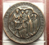 NL* ROME Vatican POPE PAUL VI BRONZE Medal 1964 TRIP to the HOLY LAND FDC 