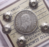 NL* VEII 50 CENTESIMI ARGENTO 1863 MILANO VALORE QSPL Perizia Perfetto Simonluca
