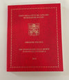 NL*VATICANO FRANCESCO Divisionale 2024 650 MORTE FRANCESCO PETRARCA 9 Valori FDC