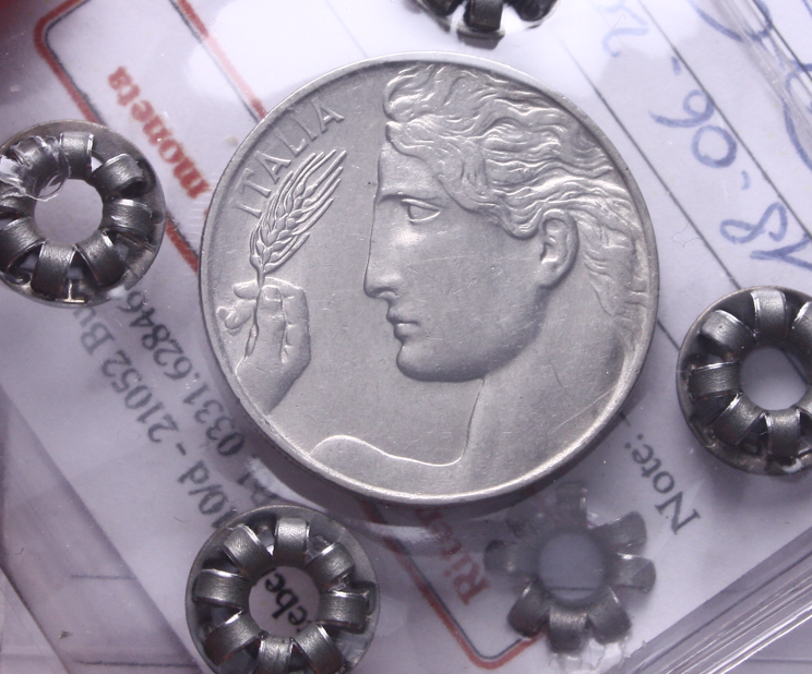 NL* VEIII Italia 20 CENTESIMI 1921 DONNA LIBRATA SPL+ Perizia Castagna Cesare
