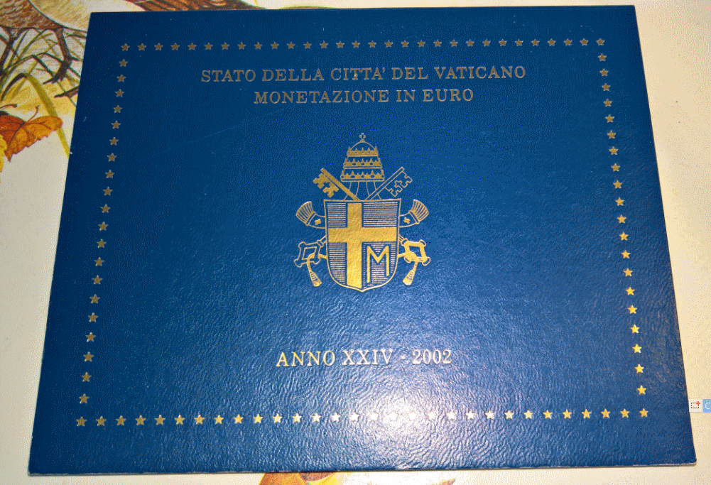 NL* CITTA'  Vaticano Papa GIOVANNI PAOLO II 2002 Divisionale 8 Valori FDC set