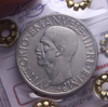 NL* VEIII 1 LIRA IMPERO 1936 XIV RARA SPL Perizia Castagna Cesare
