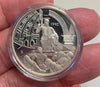 NL*ITALIA 500 Lire Argento 1992 P.D. FRANCESCA PROOF da Divisionale Zecca Oblò