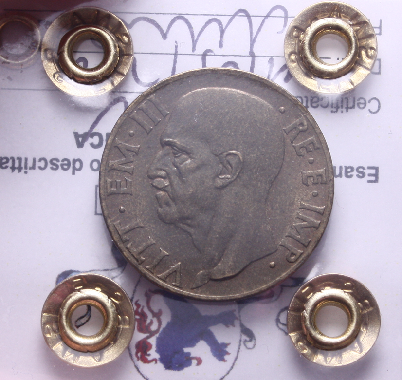 NL*VEIII 10 CENTESIMI BRONZITAL IMPERO 1940 XVIII FDC Perizia Filisina Massimo