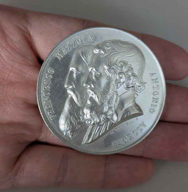 NL* PARMA Medaglia Bronzo 100° CIRCOLO FILATELICO NUMISMATICO PARMENSE 2010