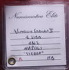 NL* VEII RE ITALIA 1 LIRA ARGENTO 1862 zecca NAPOLI RARA MB Numismatica Elite