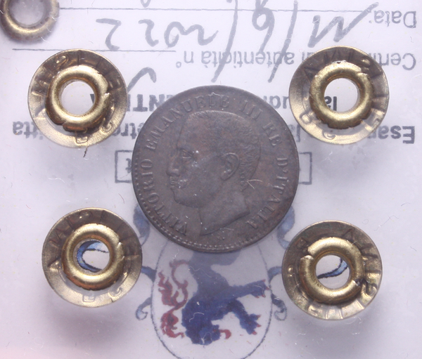 NL* VEIII Italia 1 CENTESIMO RAME VALORE 1908 QFDC Perizia Filisina Massimo