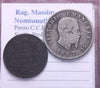 NL* VITTORIO EMANUELE II 1 Lira ARGENTO 1867 Milano e 2 Centesimi 1862 NAPOLI