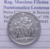 NL* VEIII 5 LIRE ARGENTO FECONDITA' 1936 XIV Eccellente conservazione